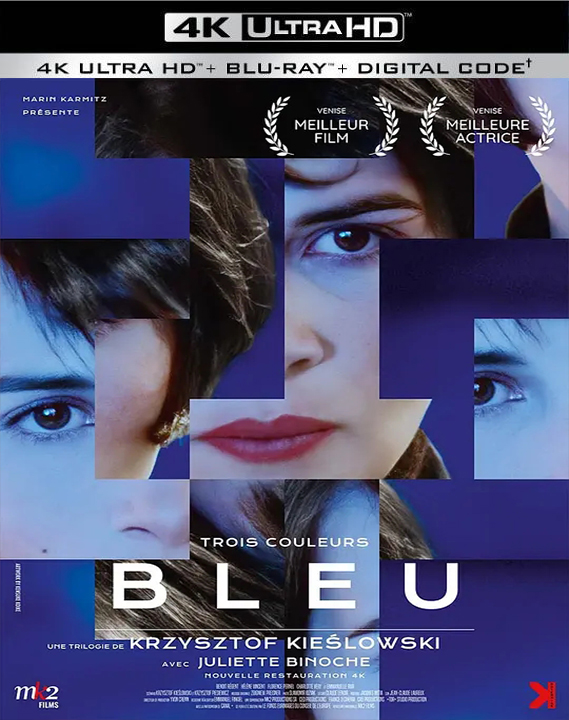 [4K蓝光原盘] 蓝白红三部曲之蓝 Trois couleurs: Bleu (1993) / 蓝 / 蓝色情挑(台) / 三色之蓝色篇 / 三色：蓝 / 蓝色 / Three Colors: Blue / Three.Colors.Blue.1993.FRENCH.2160p.BluRay.REMUX.HEVC.DTS-HD.MA.5.1