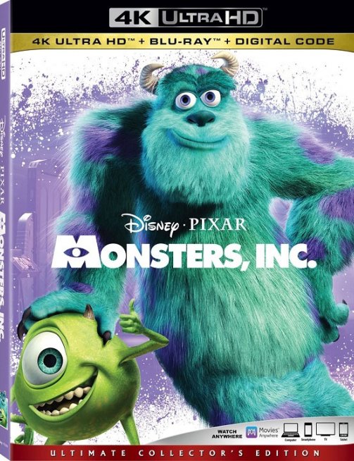 [4K蓝光原盘] 怪兽电力公司 Monsters, Inc. (2001) / 怪兽公司(港) / 怪物公司 / Monsters.Inc.2001.2160p.BluRay.REMUX.HEVC.TrueHD.7.1.Atmos