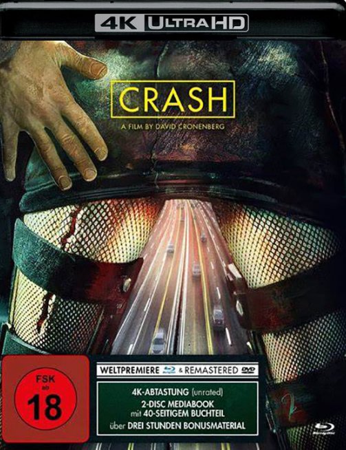 [4K蓝光原盘] 欲望号快车 Crash (1996) / 撞车 / 超速性追缉(台) / Crash.1996.UNRATED.2160p.BluRay.REMUX.HEVC.DTS-HD.MA.5.1