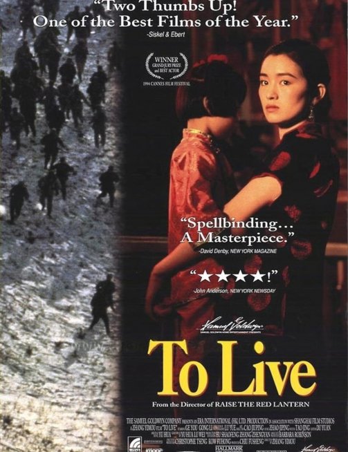 活着 蓝光原盘版下载 人生 / Lifetimes /1994 To Live 23.01G